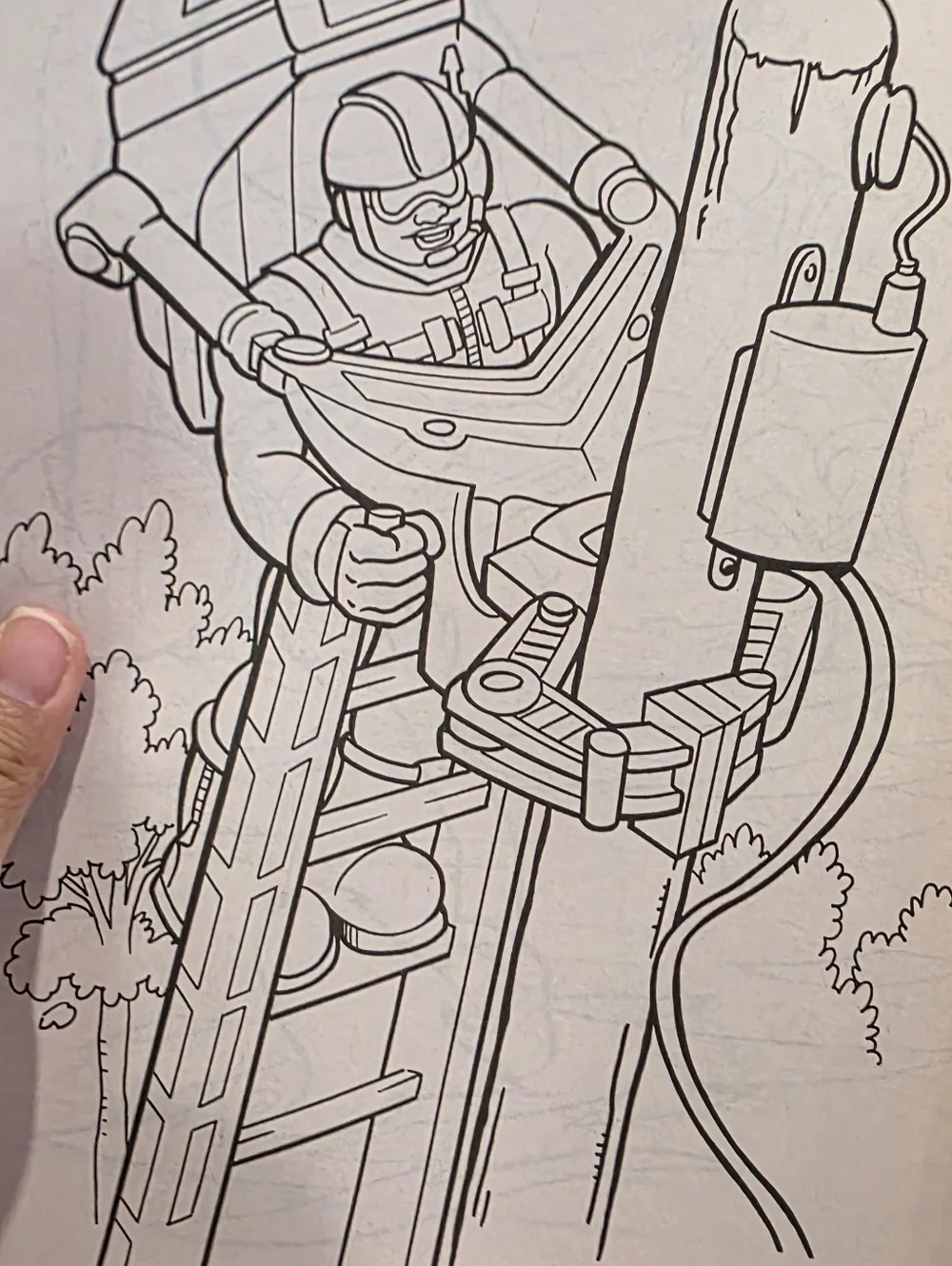 Vintage Fisher-Price Rescue Heroes Coloring and Activity Book